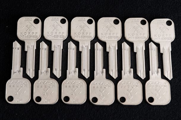 Eigenprofile von verschiedenen Schl&uuml;sselherstellern